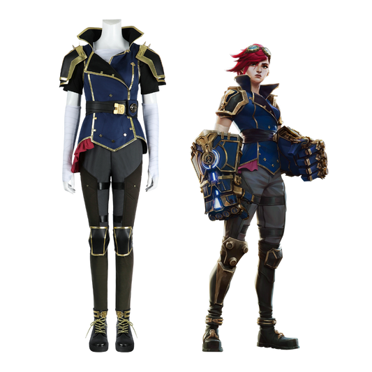 Arcane League of Legends VI Cosplay Costume | Gaming Outfit