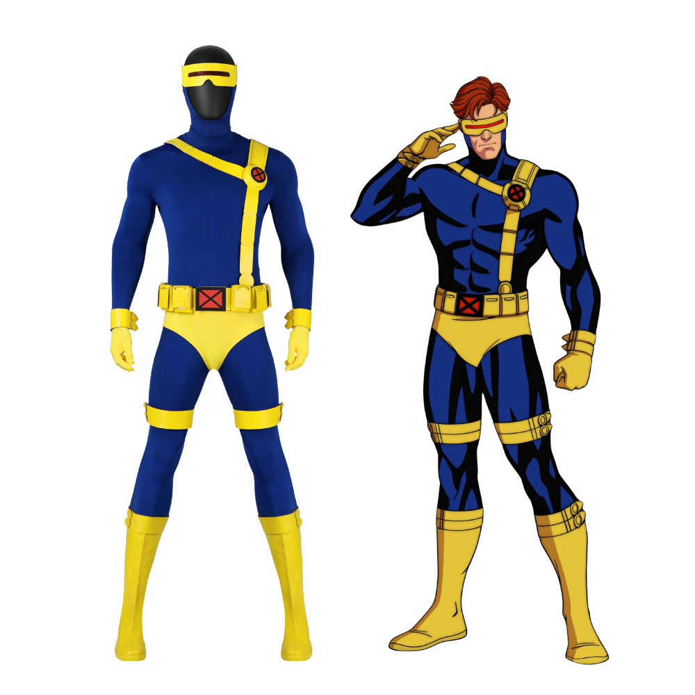 X-Men '97 Cyclops Scott Summers V2 Cosplay Costume | Marvel Outfit