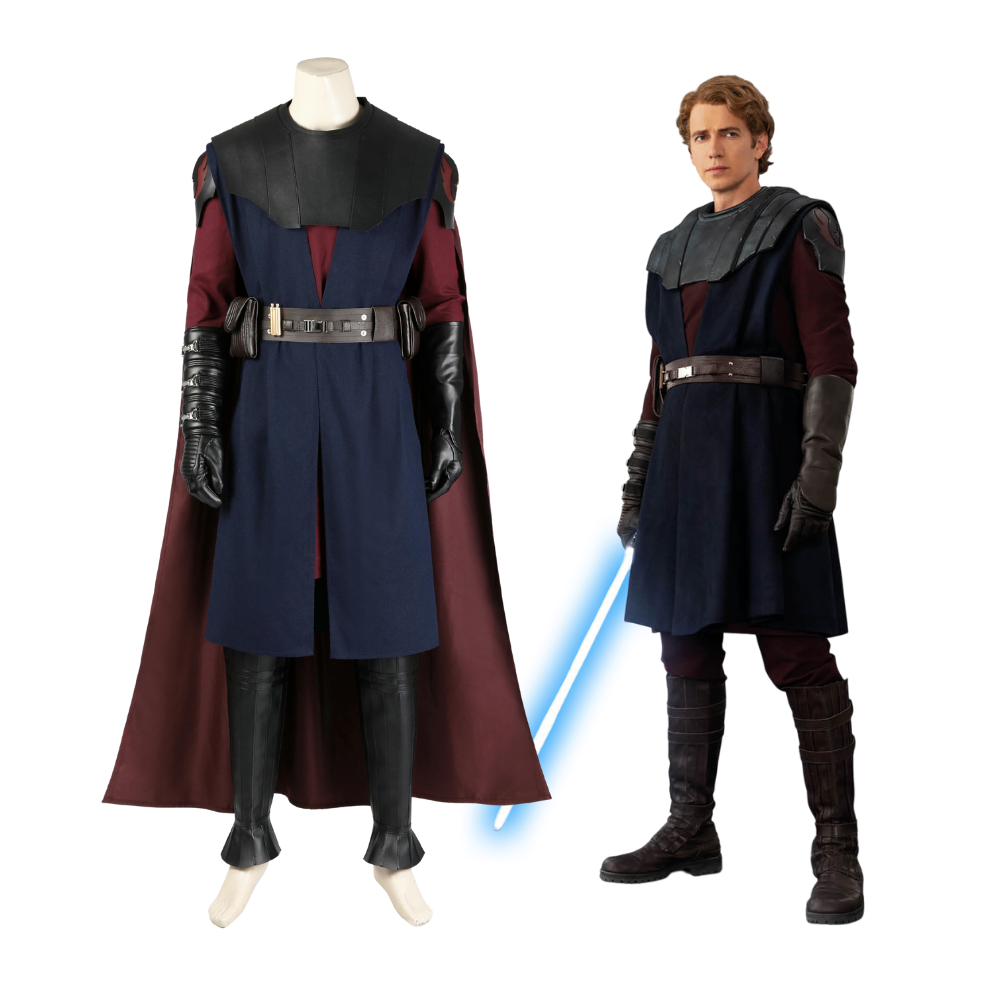 Costume de cosplay d'Anakin Skywalker de la saison 1 d'Ahsoka de Star Wars | Tenue TV