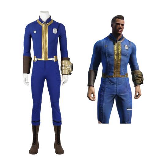 Fallout 4 Male No. 75 Sheltersuit Cosplay Costume | Gaming Outfit