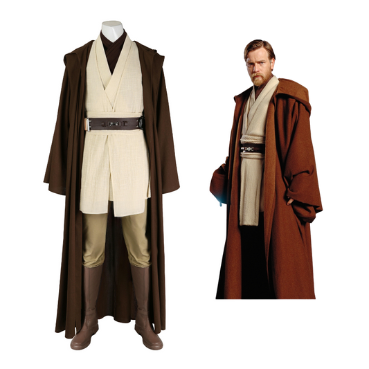 Star Wars Episode III Obi-Wan Kenobi Cosplay Costume | TV Outfit
