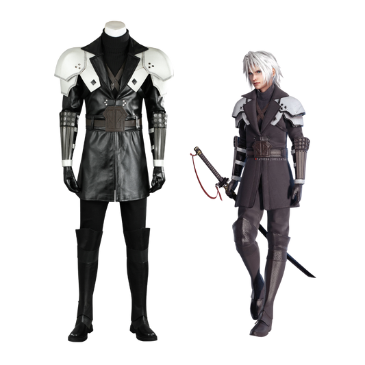Final Fantasy VII Sephiroth V2 Cosplay Costume | Gaming Outfit