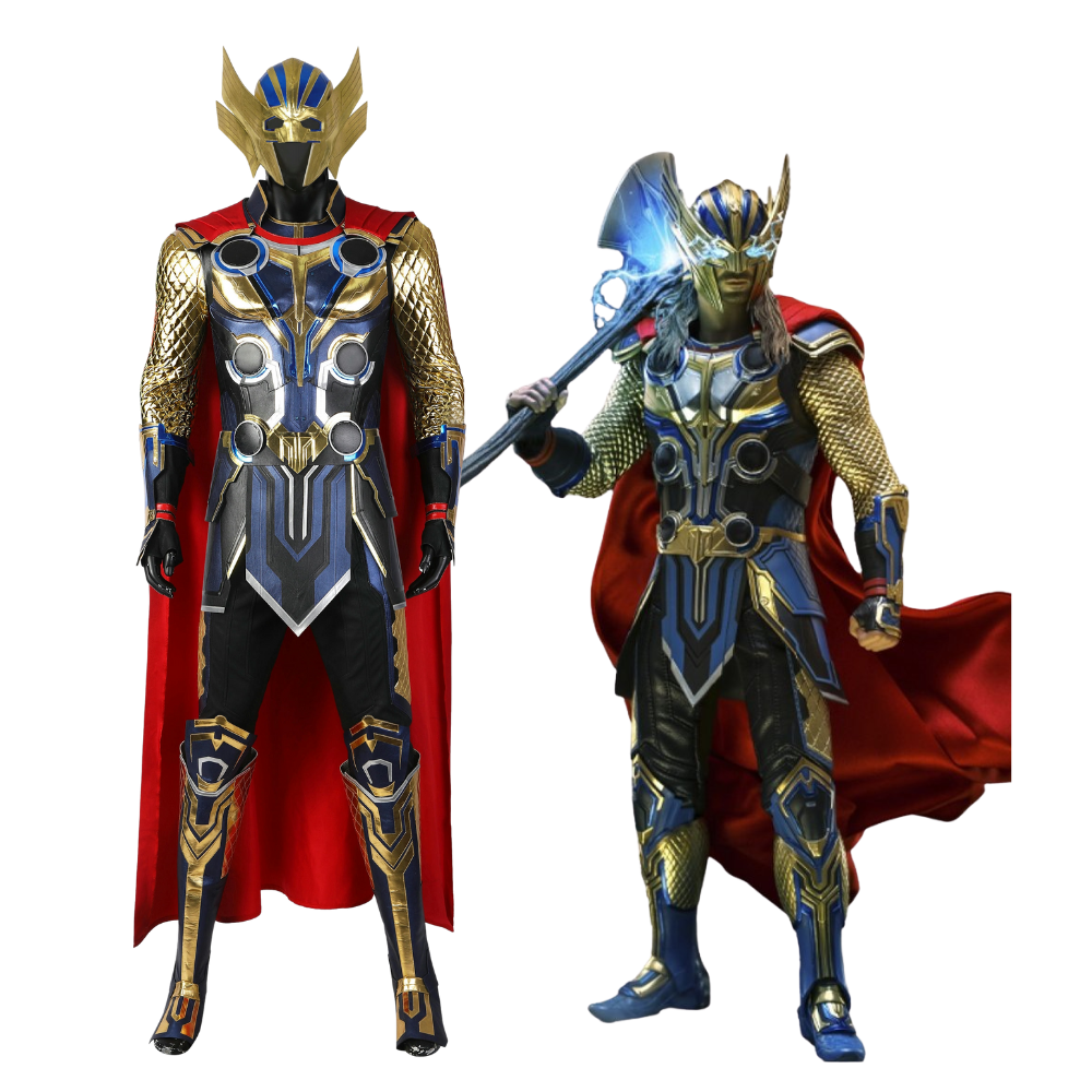 Thor 4 Love and Thunder V2 Cosplay Costume | Marvel Outfit