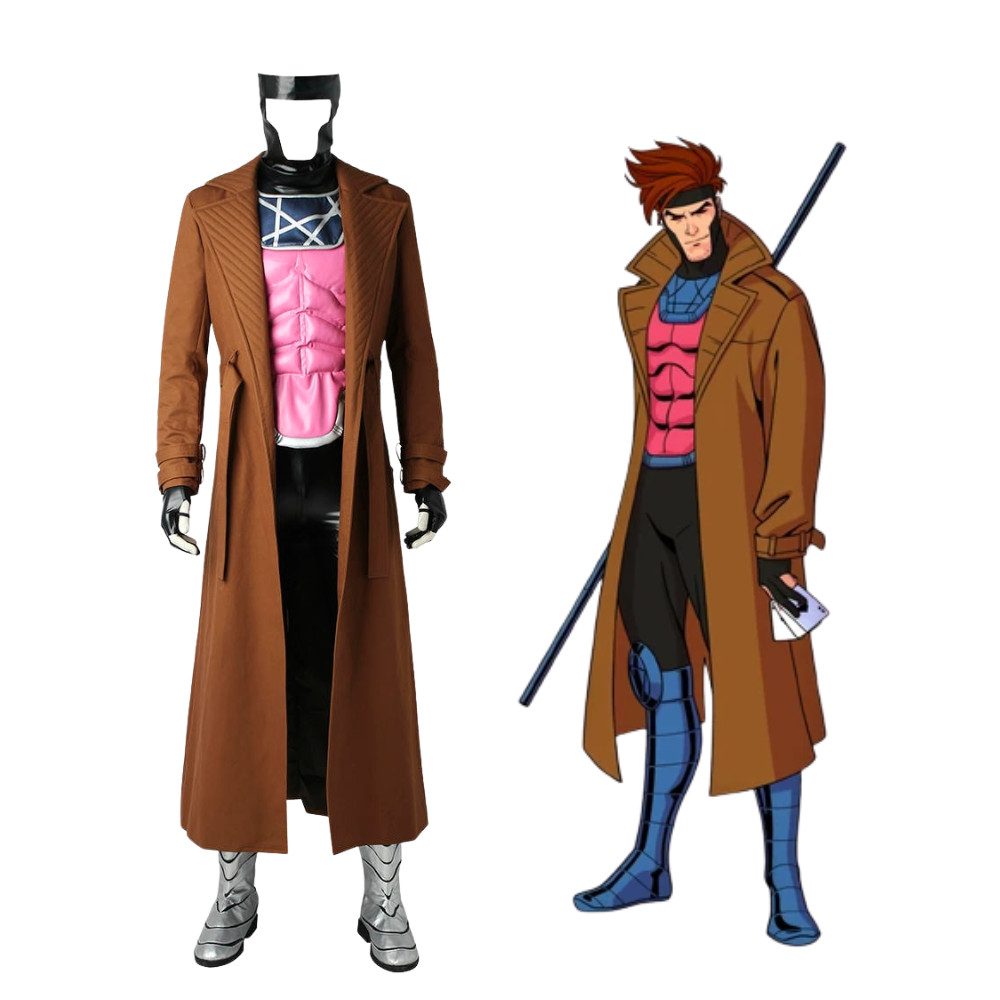 X-Men ’97 Gambit Cosplay Costume | Marvel Outfit