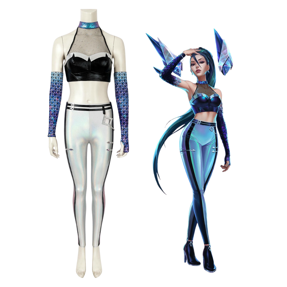 League of Legends KDA Kai'Sa Cosplay Costume | Gaming Outfit