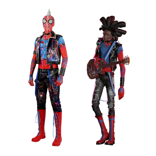 Spider-Man Spider-Punk Hobart Brown Cosplay Costume | Marvel Outfit