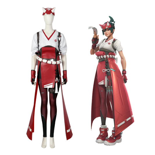 Overwatch 2 Kiriko Cosplay Costume | Gaming Outfit