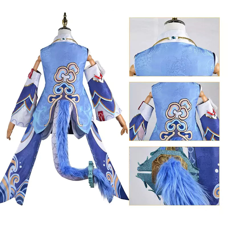 Honkai Star Rail Bailu Cosplay Costume | Gaming Outfit