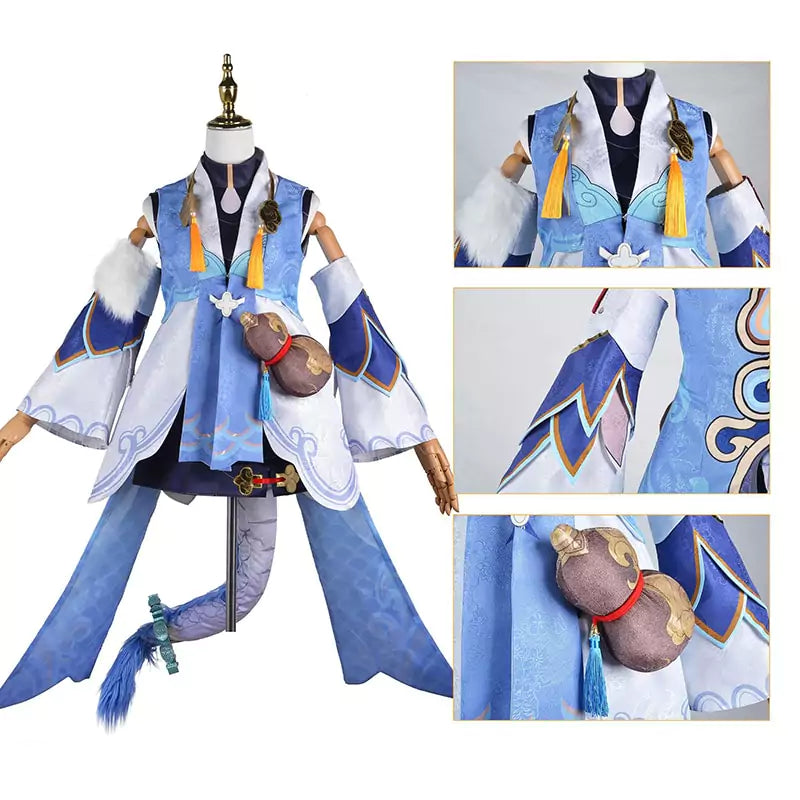 Honkai Star Rail Bailu Cosplay Costume | Gaming Outfit
