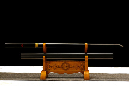 1:1 Replica Sasuke Uchiha Worn Black Kusanagi Katana | Naruto Sword