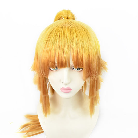 Demon Slayer Zenitsu Agatsuma Genderbend | Cosplay Wig