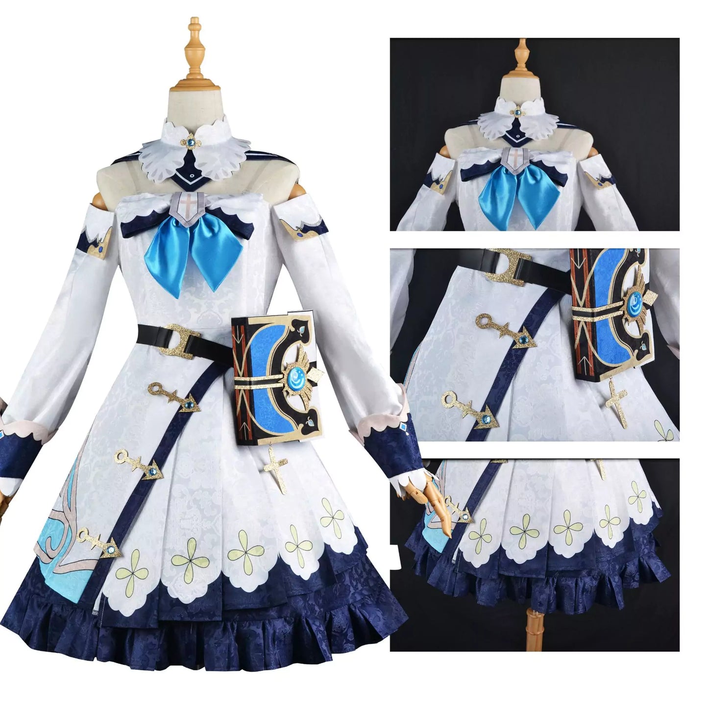 Genshin Impact Barbara Cosplay Costume | Gaming Outfit