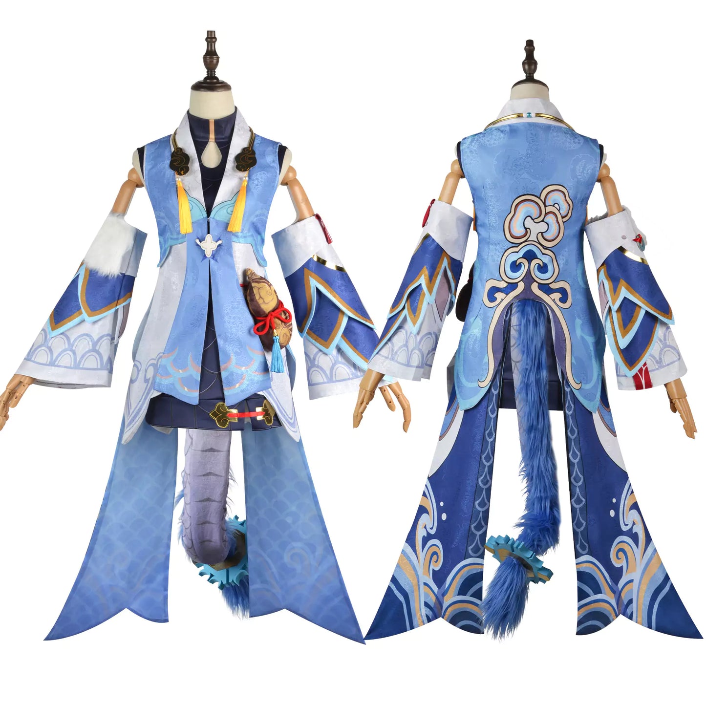 Honkai Star Rail Bailu Cosplay Costume | Gaming Outfit