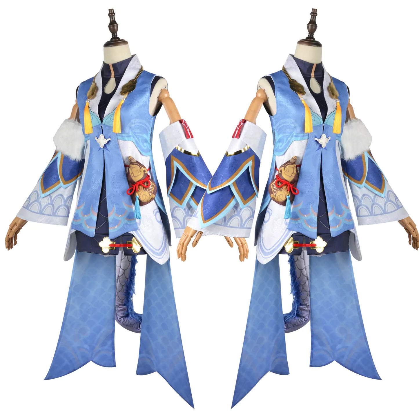 Honkai Star Rail Bailu Cosplay Costume | Gaming Outfit
