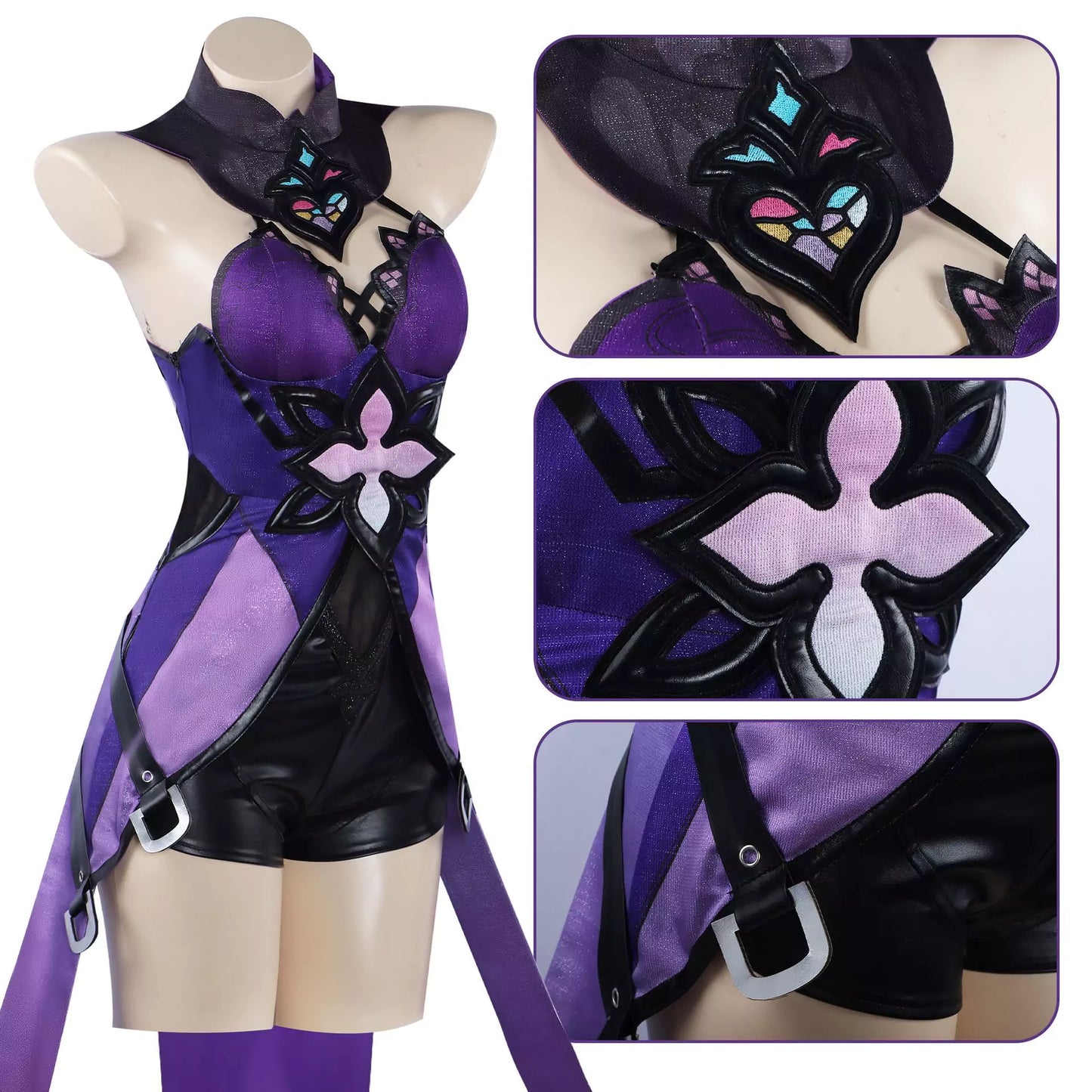Honkai Star Rail Blackswan Cosplay Costume | Gaming Outfit