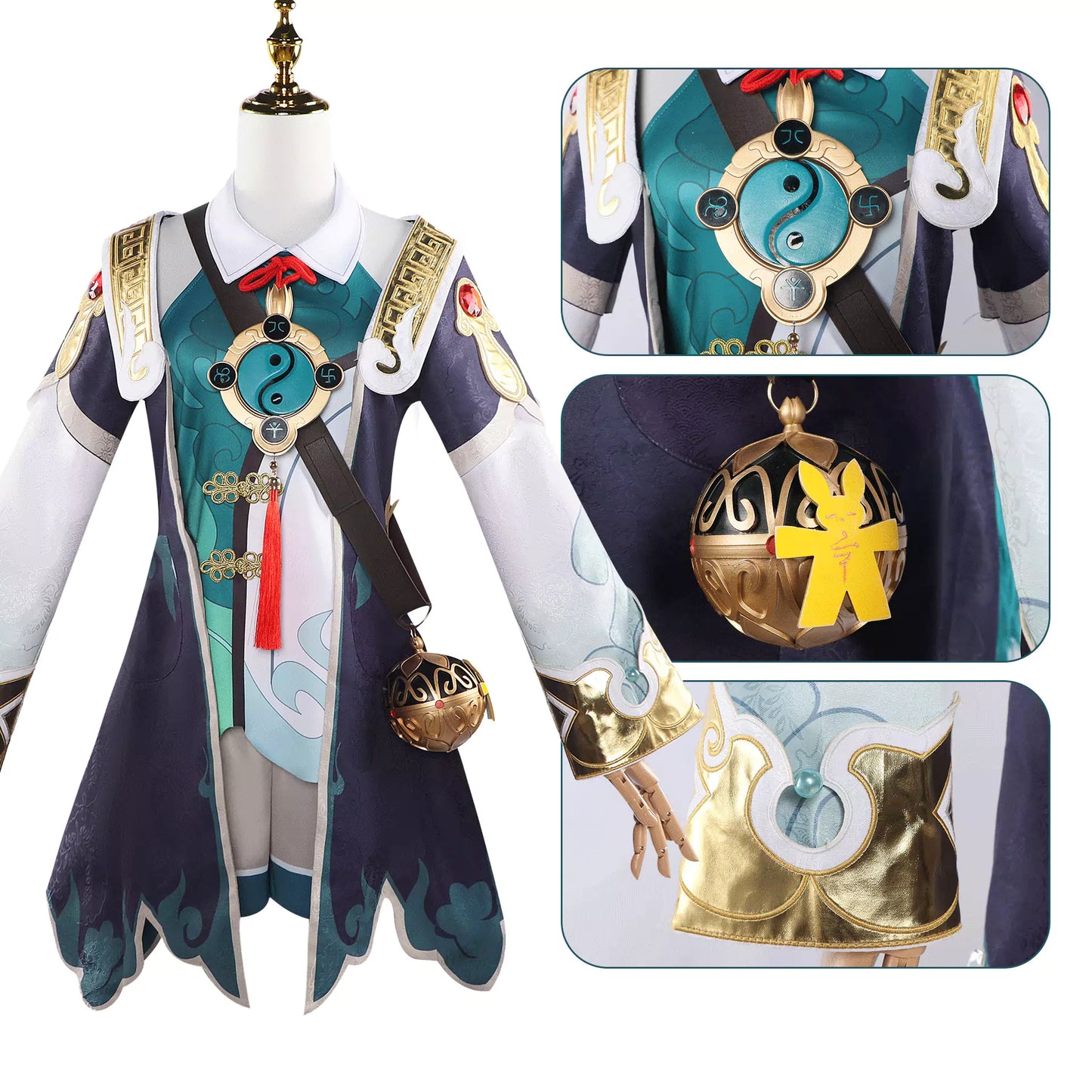 Honkai Star Rail Huohuo Cosplay Costume | Gaming Outfit