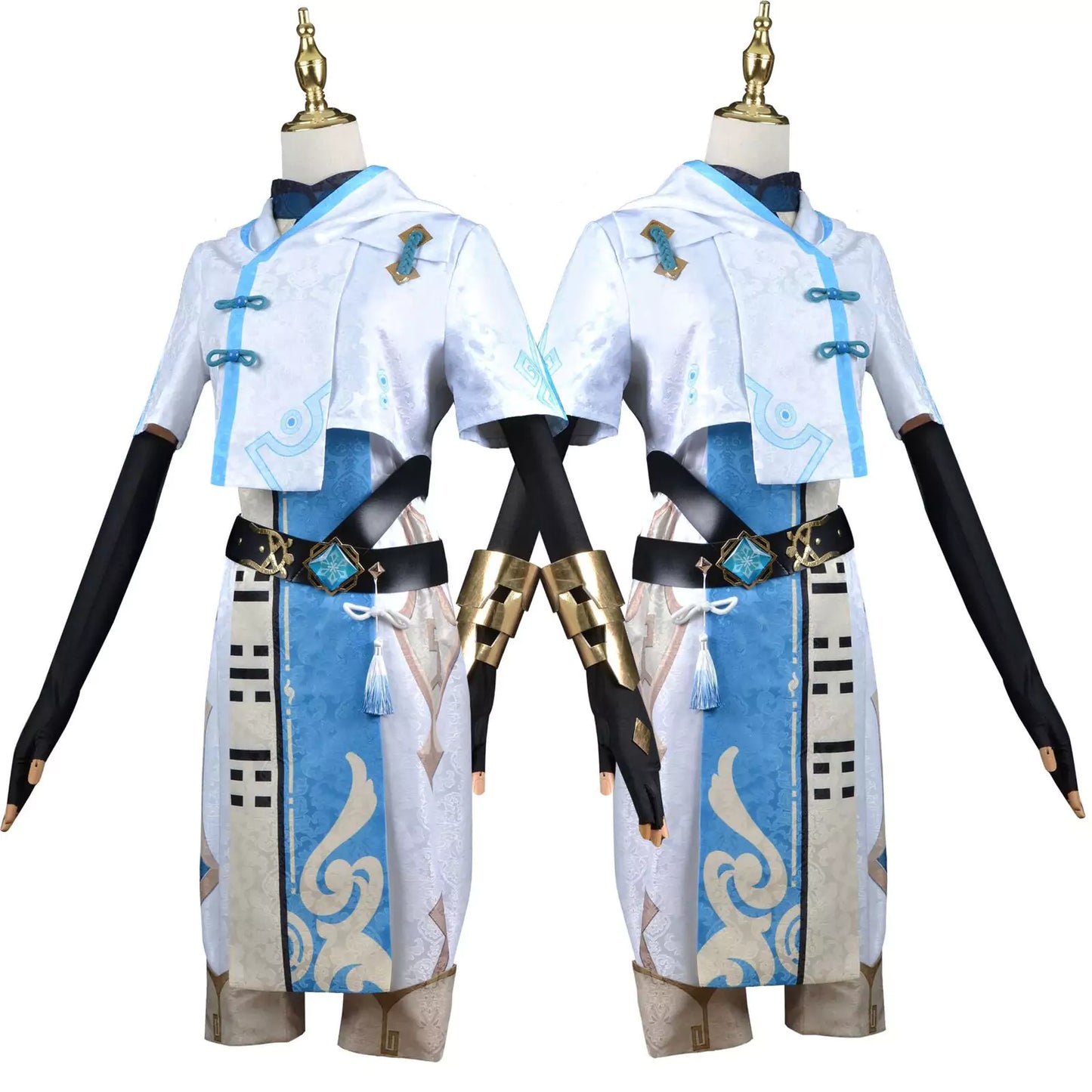 Genshin Impact Chongyun Cosplay Costume | Gaming Outfit