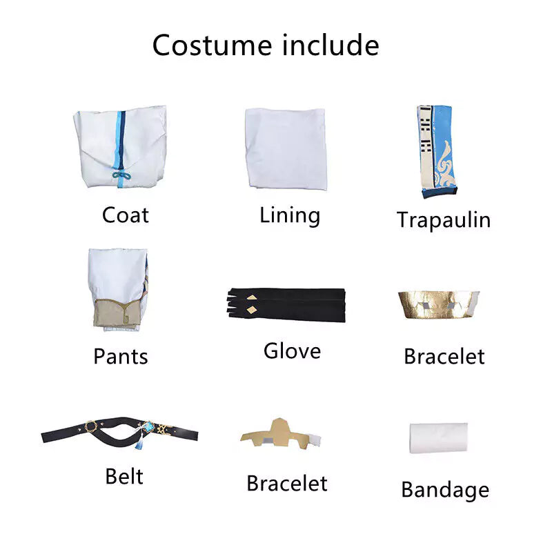 Genshin Impact Chongyun Cosplay Costume | Gaming Outfit