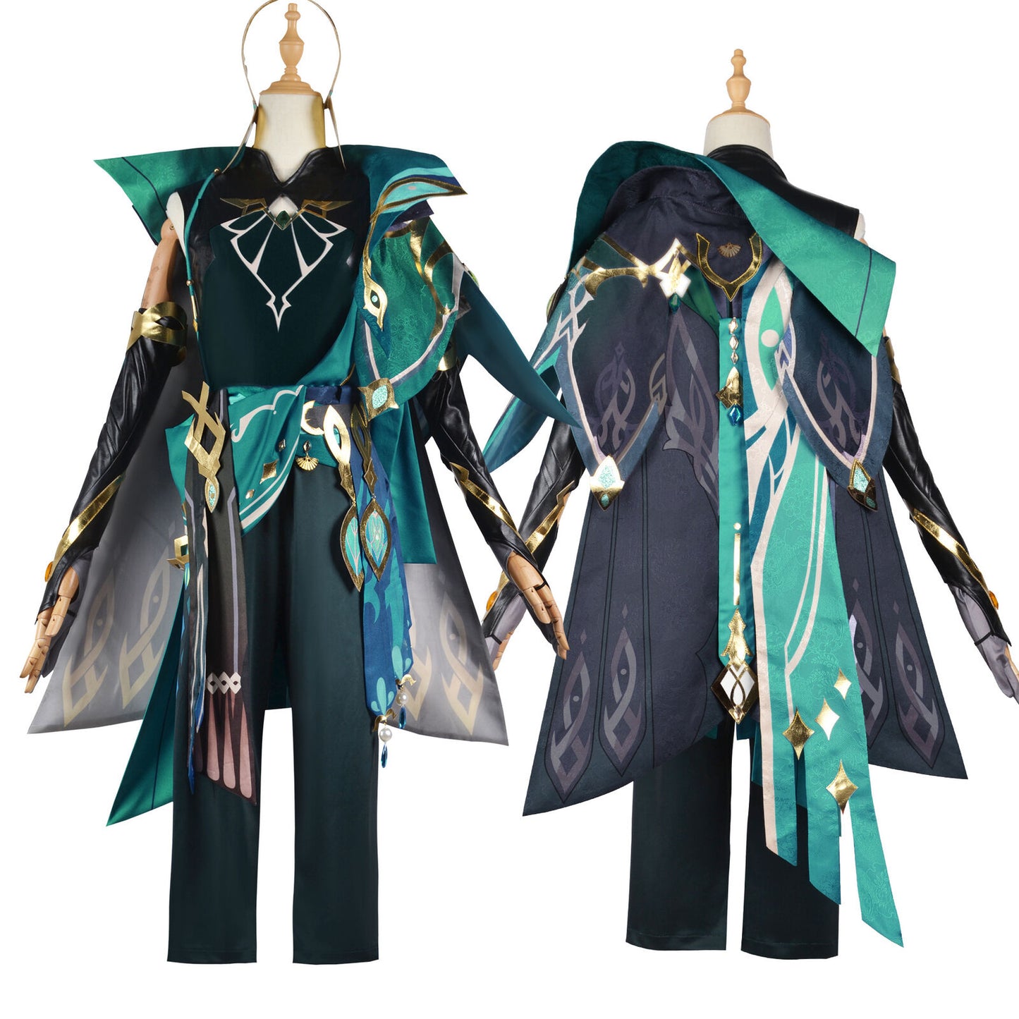 Genshin Impact Alhaitham Cosplay Costume | Gaming Outfit