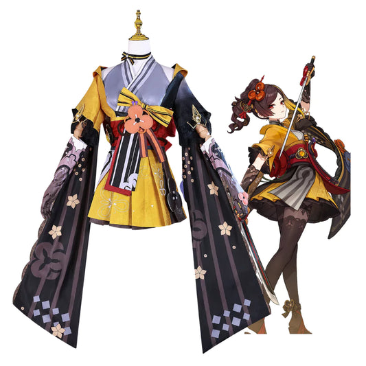 Genshin Impact Chiori Cosplay Costume | Gaming Outfit
