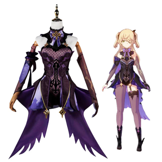 Genshin Impact Fischl Cosplay Costume | Gaming Outfit
