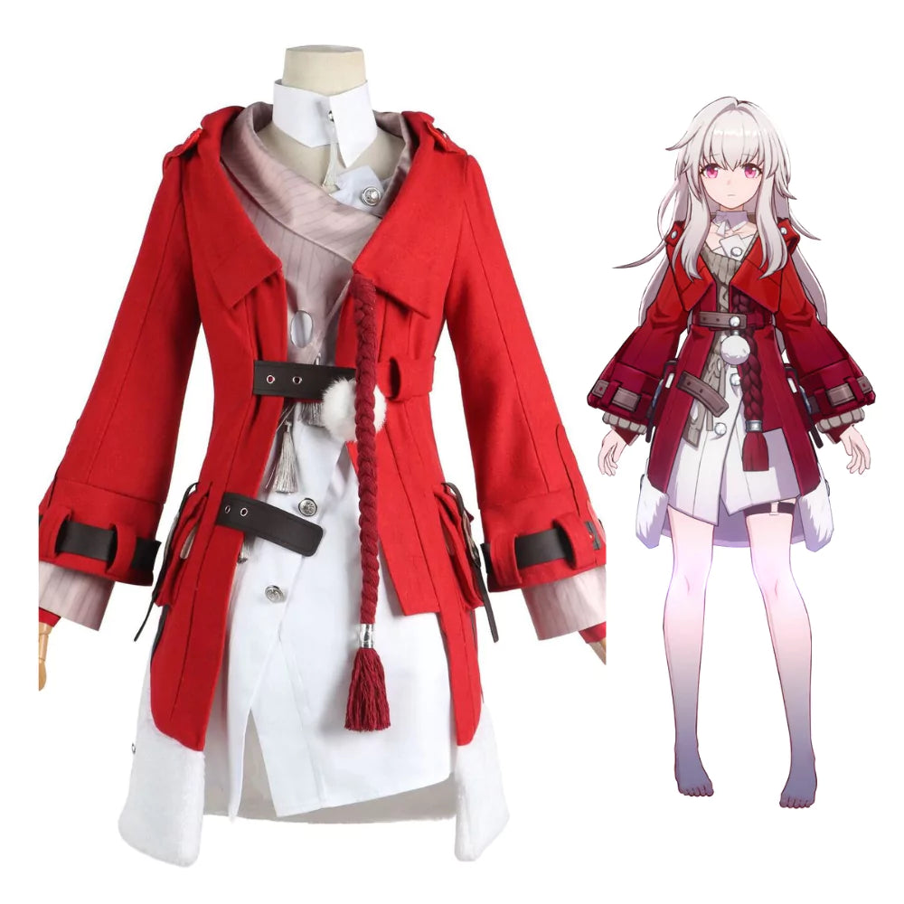 Honkai Star Rail Clara Cosplay Costume | Gaming Outfit