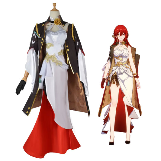 Honkai Star Rail Himeko Cosplay Costume | Gaming Outfit