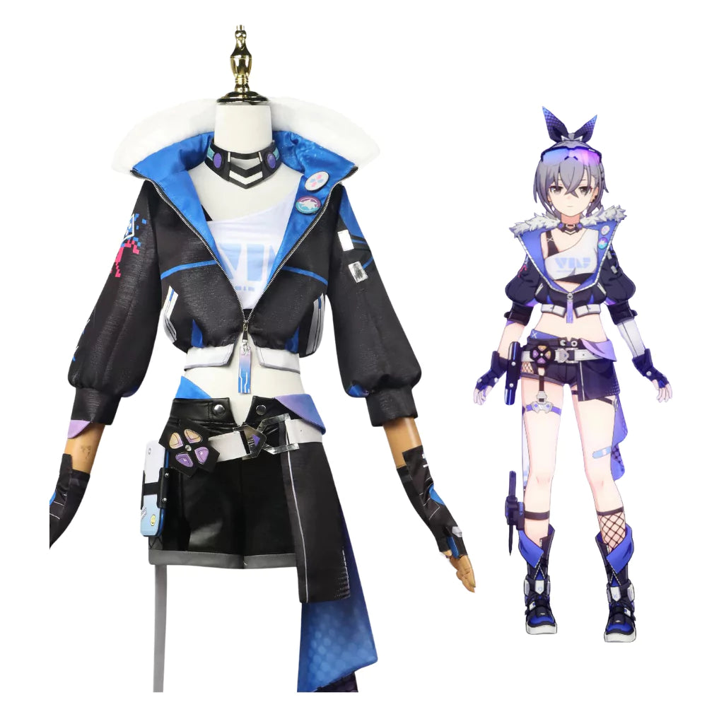 Honkai Star Rail Silverwolf Cosplay Costume | Gaming Outfit