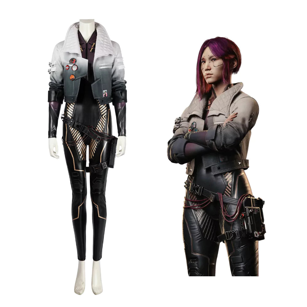 Cyberpunk 2077 Song So Mi Cosplay Costume | Gaming Outfit