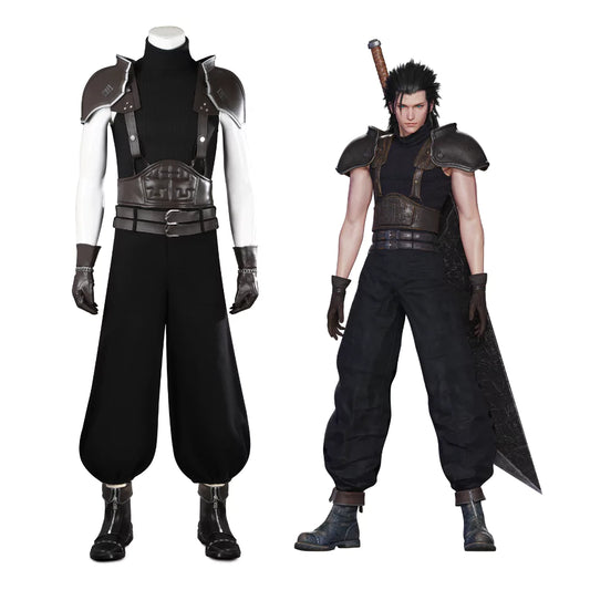 Final Fantasy VII Zack Fair Cosplay Costume | Gaming Outfit