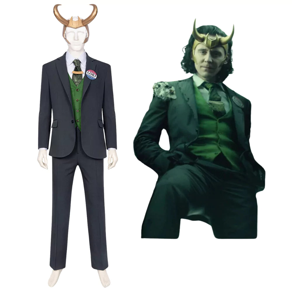 Costume de cosplay Loki Saison 1 | Tenue Marvel