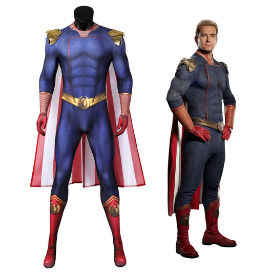 The Boys Homelander Season 1 Cosplay Costume | TV Outfit