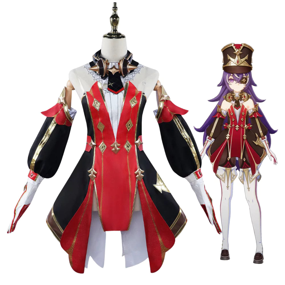 Genshin Impact Chevreuse Cosplay Costume | Gaming Outfit