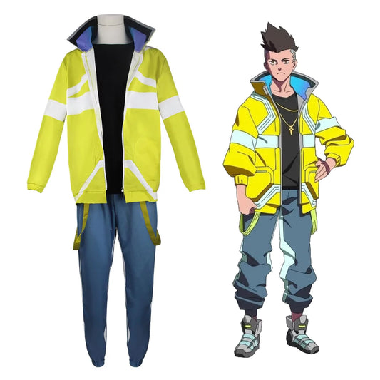 Cyberpunk Edgerunner David Cosplay Costume | Anime Outfit