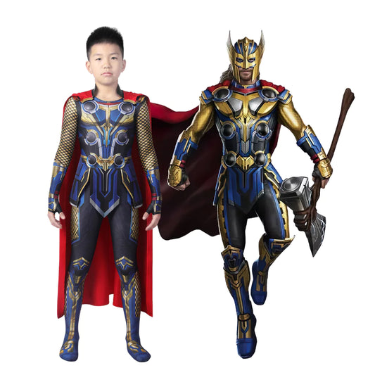 Kids Thor Love & Thunder Cosplay Costume | Marvel Outfit
