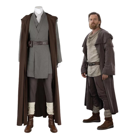 Star Wars Obi-Wan Kenobi Season 1 Cosplay Costume | TV Outfit