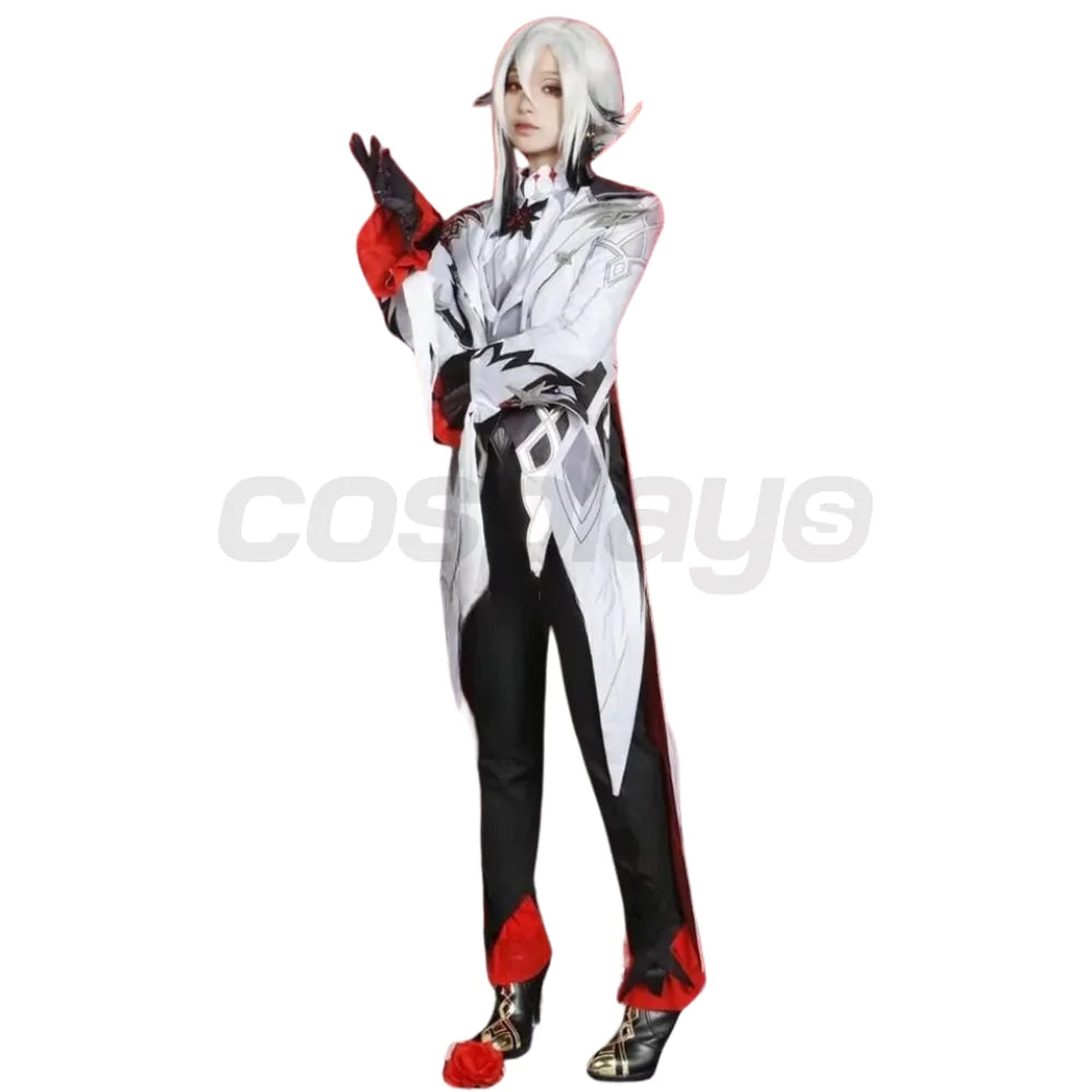Genshin Impact Arlecchino Cosplay Costume | Gaming Outfit