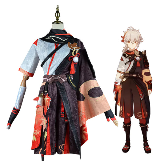 Genshin Impact Kaedehara Kazuha Cosplay Costume | Gaming Outfit