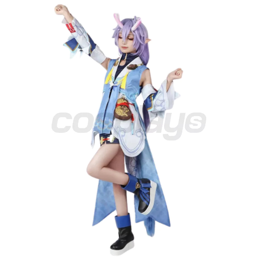 Honkai Star Rail Bailu Cosplay Costume | Gaming Outfit
