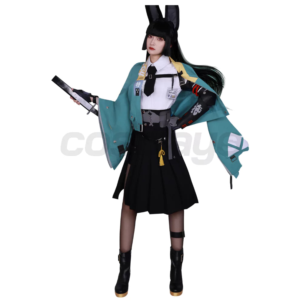 Zenless Zone Zero Hoshimi Miyabi Cosplay Costume | Gaming Outfit