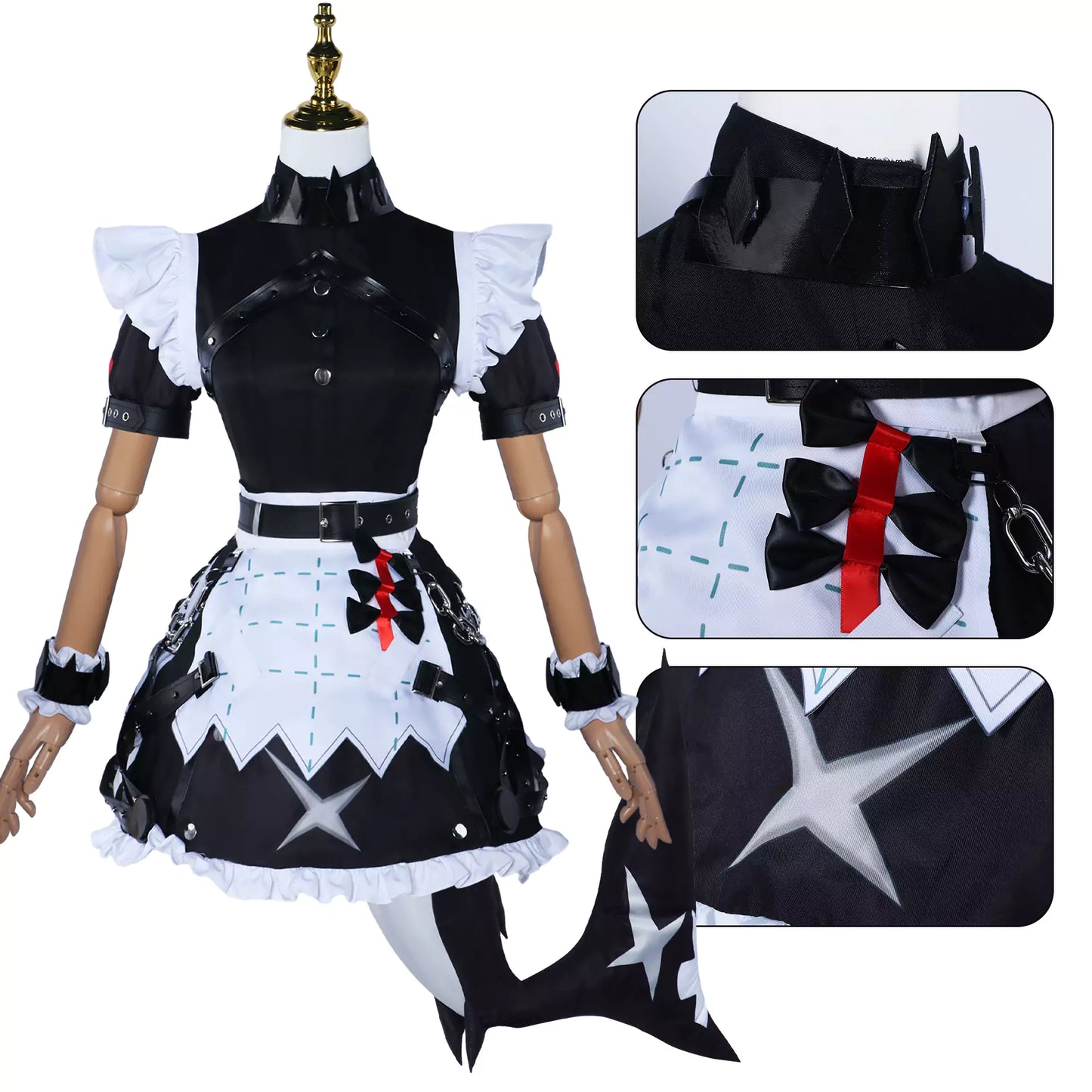 Zenless Zone Zero Ellen Joe Complete Cosplay Costume Outfit