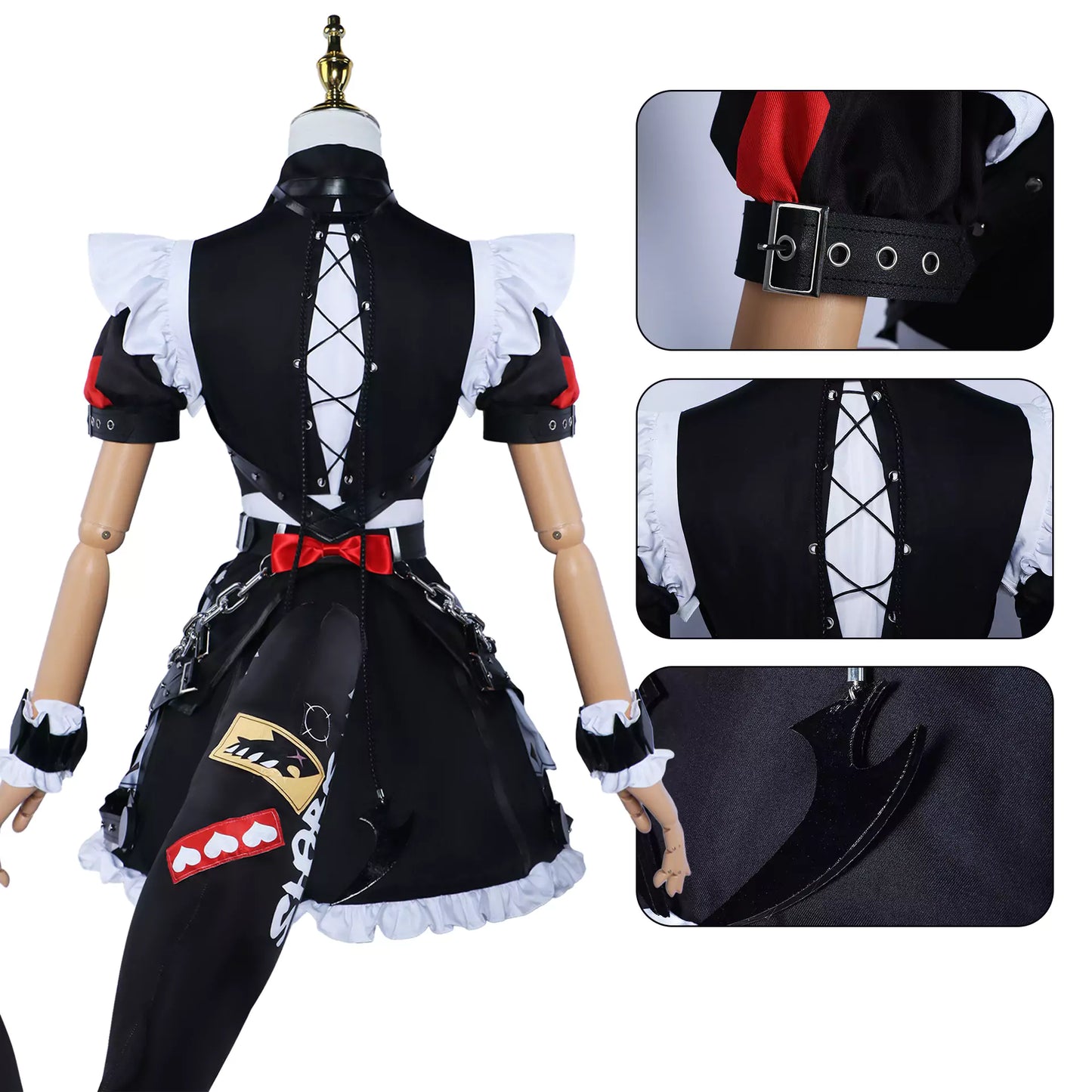 Zenless Zone Zero Ellen Joe Complete Cosplay Costume Outfit