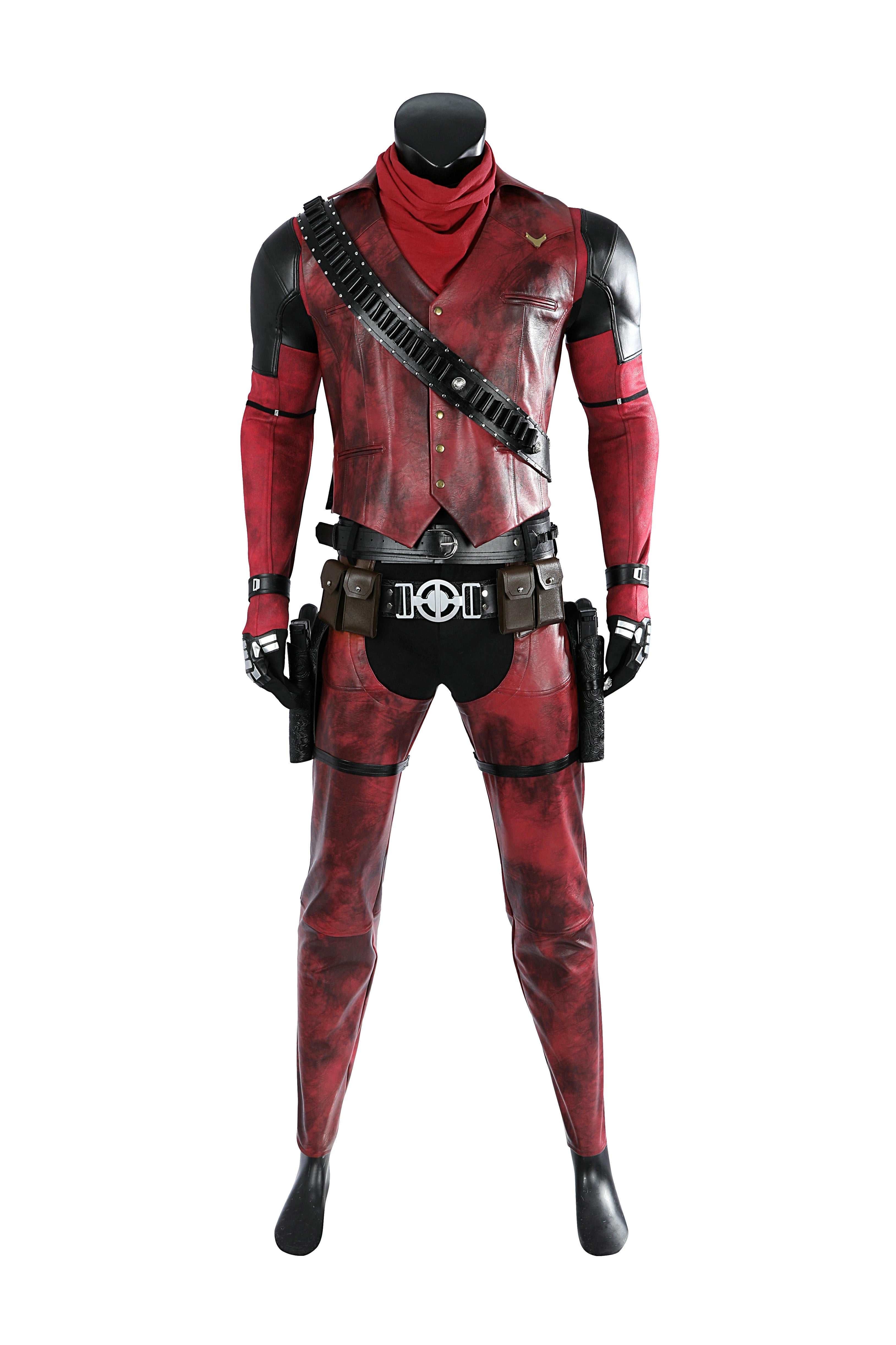 Deadpool 3 Cowboy Deadpool Cosplay Costume | Marvel Outfit