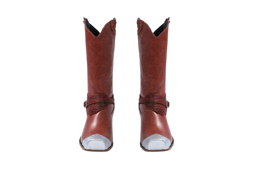 Deadpool 3 Cowboy Custom Cosplay Shoes | Superhero Footwear