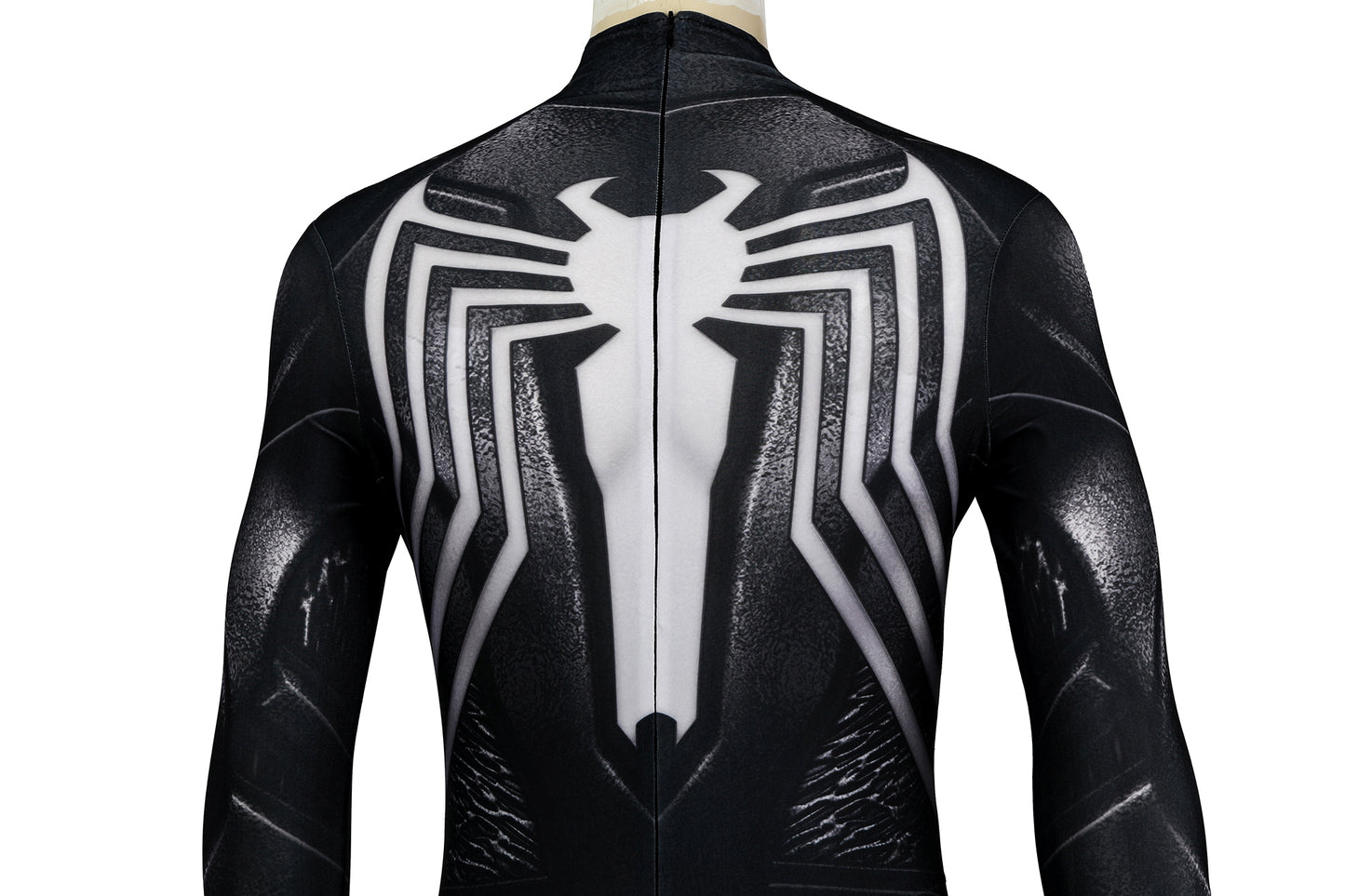 Marvel Spiderman 2 Black Suit Complete Cosplay Costume Outfit