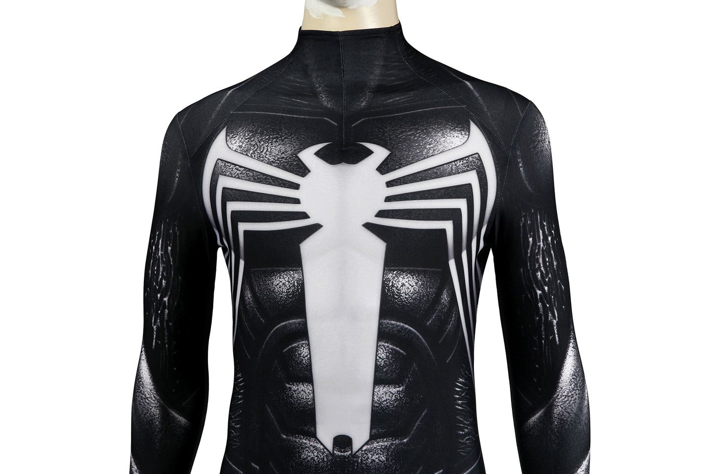 Marvel Spiderman 2 Black Suit Complete Cosplay Costume Outfit