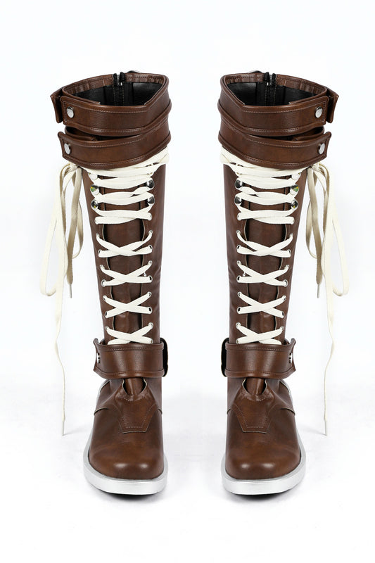 Marvel Rivals Rogue Custom Cosplay Shoes | Gaming Footwear