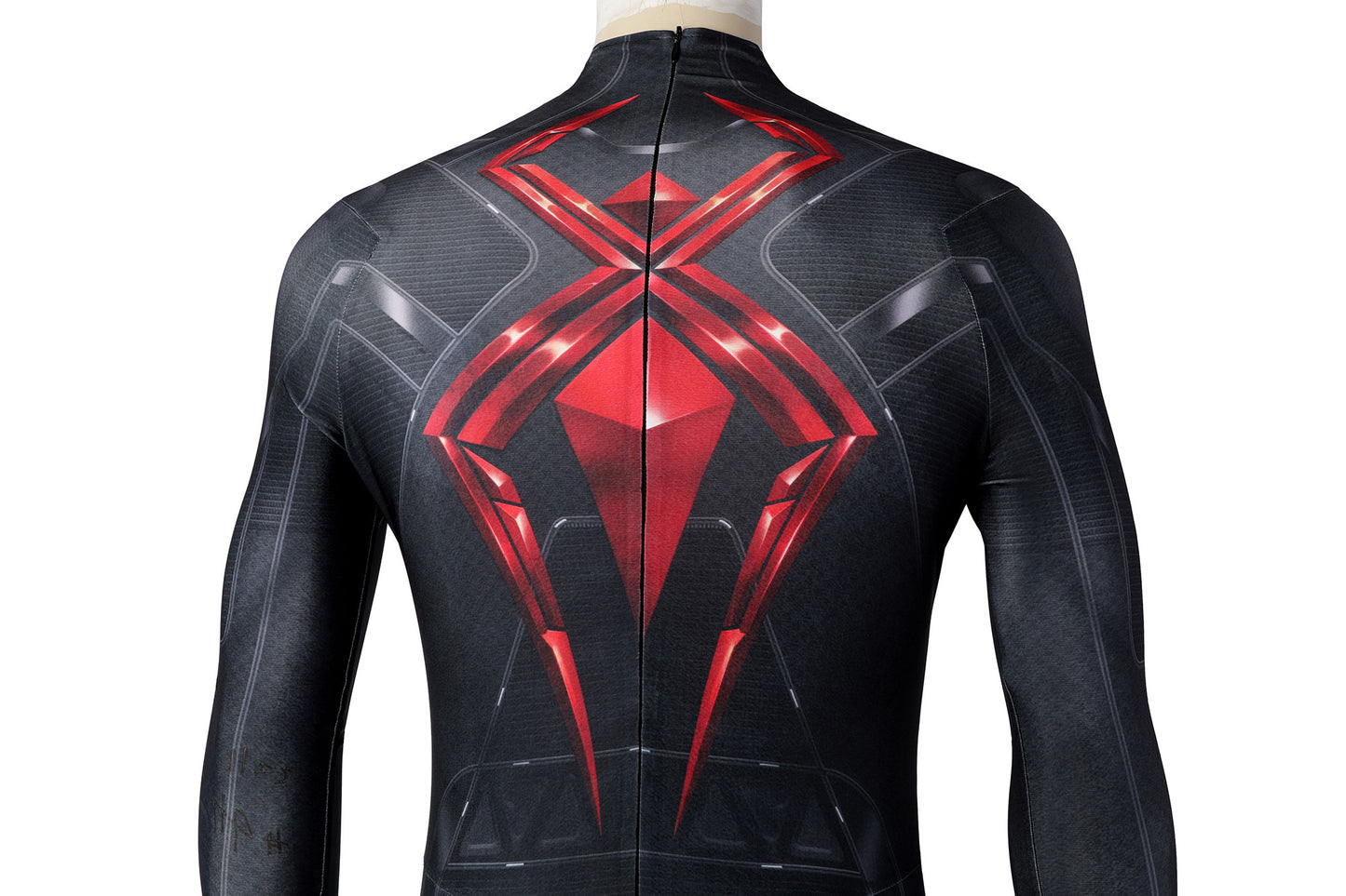 Marvel Spiderman Dark Suit Complete Cosplay Costume Outfit