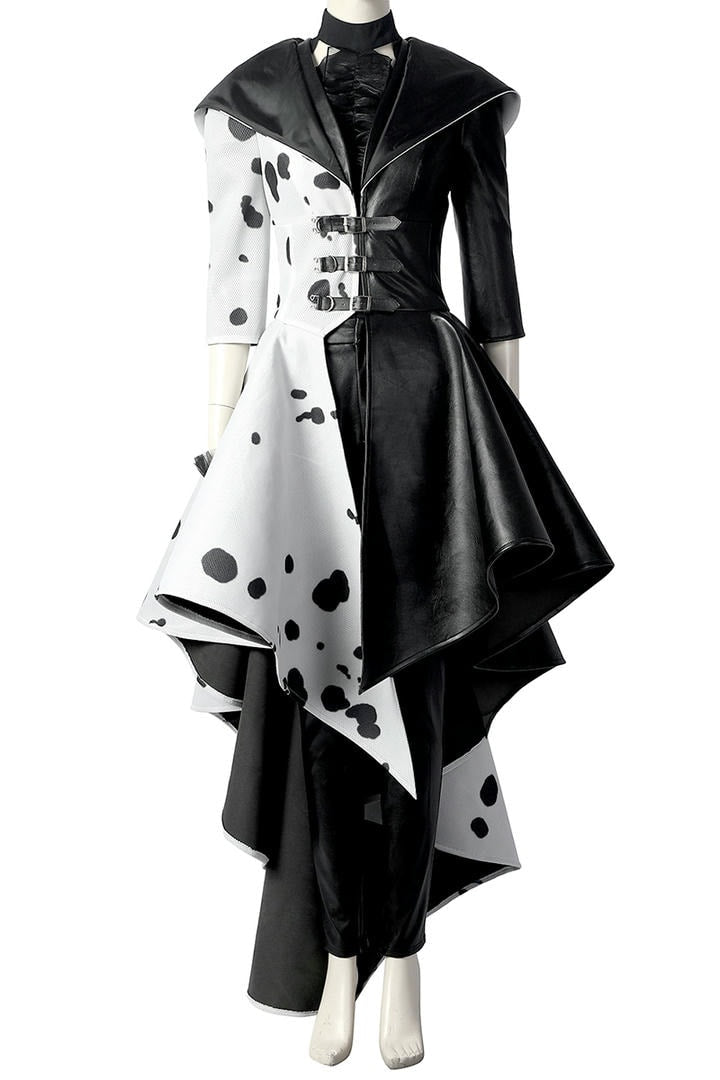 Disney Cruella De Vil Cosplay Costume | Movie Outfit