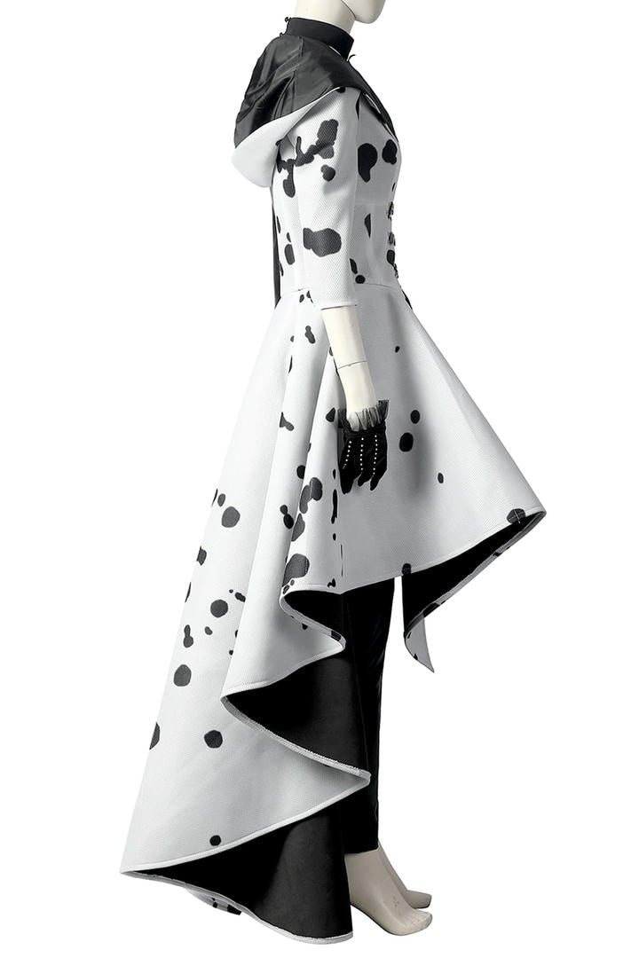 Disney Cruella De Vil Cosplay Costume | Movie Outfit